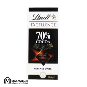شکلات تلخ 70 درصد لینت اکسلنس 100 گرم | Lindt Excellence 70% Cocoa 100g