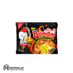 نودل سامیانگ بونداک با طعم مرغ تند 140 گرم | Samyang Buldak Hot Chicken Flavor Ramen 140g