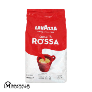 قهوه لاوازا روسا مدیوم روست 1000 گرم | Lavazza Qualità Rossa Medium Roast 1kg Coffee Beans