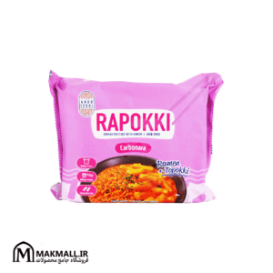 راپوکی کره‌ای گود سئول طعم کربونارا 132 گرم | Good Seoul Korean Rapokki Carbonara 132g