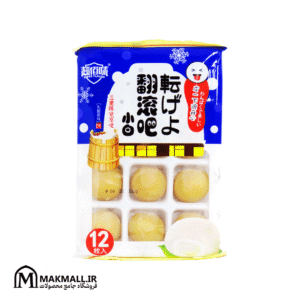 موچی ژاپنی طعم شیری 180 گرم 12 عددی | Japanese Milk Mochi 180g 12pcs Super Flavor