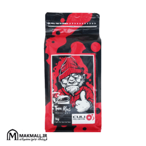 قهوه تام کینز 100٪ ربوستا 1 کیلو | Tam Kins Coffee 100% Robusta Fresh Roasted – 1kg Full Caffeine Dark Roast