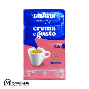 پودر قهوه لاوازا کرما گوستو دولچه (صورتی) 250 گرم | Lavazza Crema e Gusto Dolce - 250g