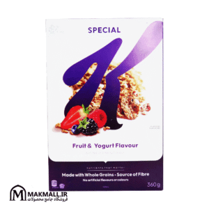کورن فلکس کلاگز اسپشیال کی (Special K) طعم میوه و ماست 360 گرم | Kellogg’s Fruit & Yogurt